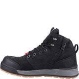 Hard Yakka 3056 Lace Zip Safety Boot #colour_black