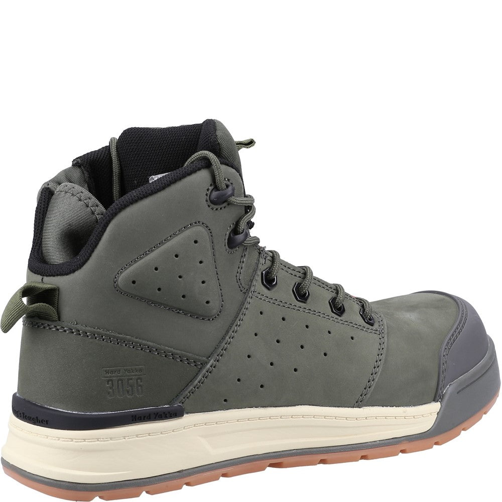 Hard Yakka 3056 Lace Zip Safety Boot #colour_olive