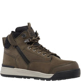 Hard Yakka 3056 Lace Zip Safety Boot #colour_cedar