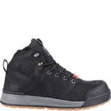 Hard Yakka Atomic PR Hybrid Side Zip Safety Boot #colour_black