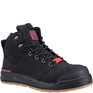 Hard Yakka 3056 PR Side Zip Safety Boot #colour_black