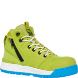 Hard Yakka 3056 PR Side Zip Safety Boot #colour_wasabi