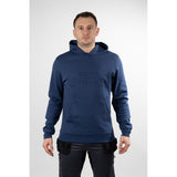 Hard Yakka Embossed Pullover Hoodie #colour_indigo-blue