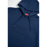 Hard Yakka Embossed Pullover Hoodie #colour_indigo-blue