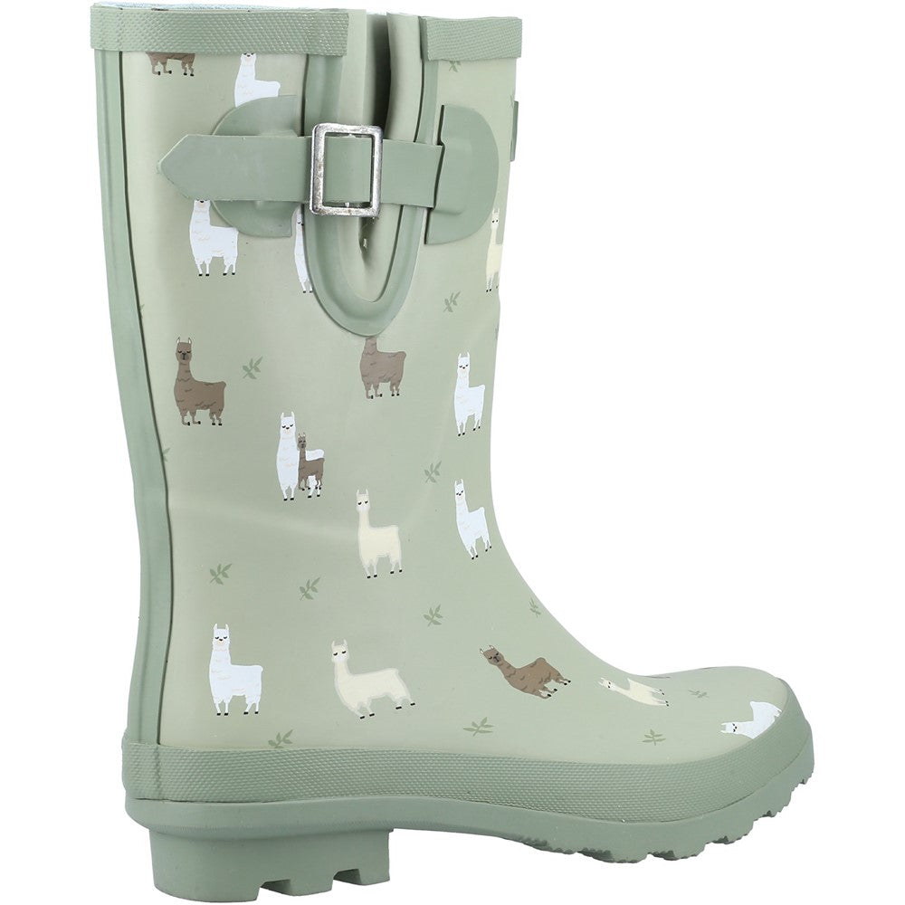 Cotswold Farmyard Women Mid Wellington Boots