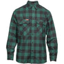Hard Yakka Long Sleeve Check Flannel Shirt #colour_green