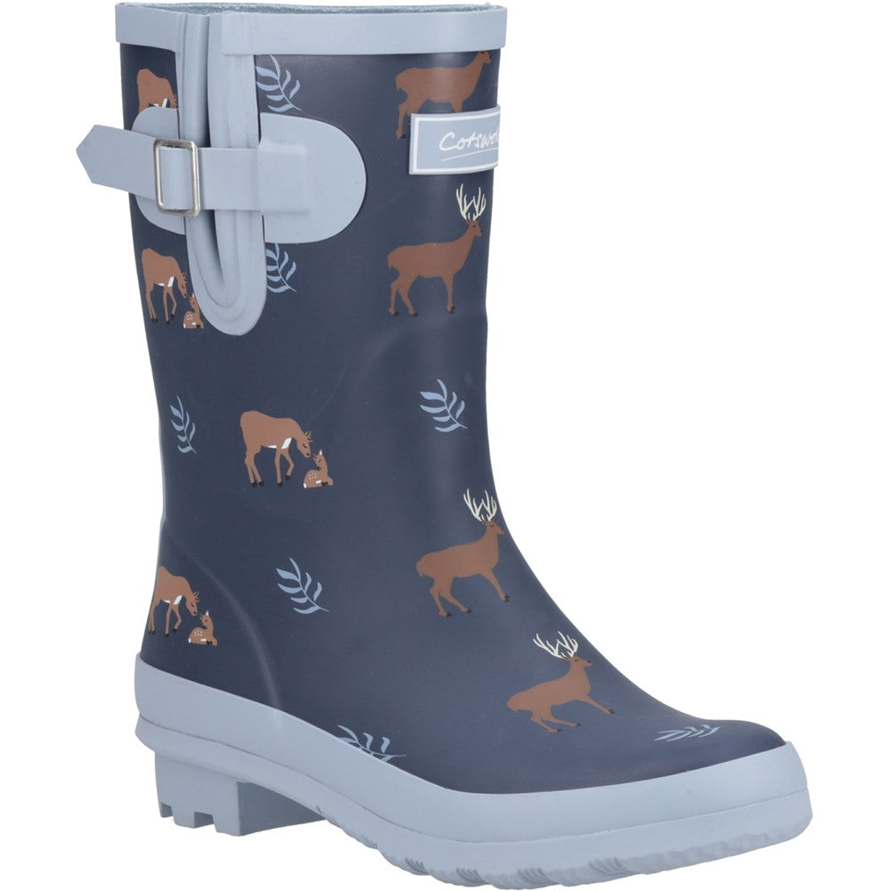 Cotswold Women Woodland Mid Wellingtons