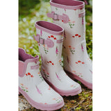 Cotswold Women Wildflower Ankle Wellingtons