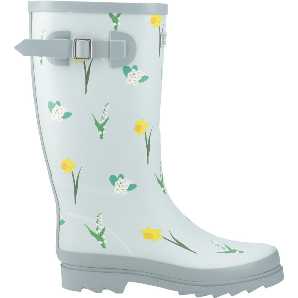 Cotswold Women Wildflower Tall Wellingtons