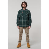 Hard Yakka Core Flannel Shirt #colour_green