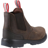 Hunter Safety Breeze Ladies Dealer Boots #colour_brown