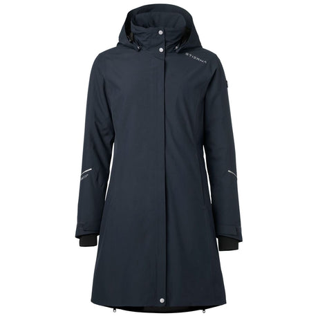 Stierna Stella Winter Short Coat #colour_midnight-blue