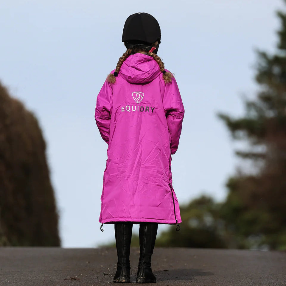 EQUIDRY Children's Thick Fleece Evolution #colour_fuchsia-pink