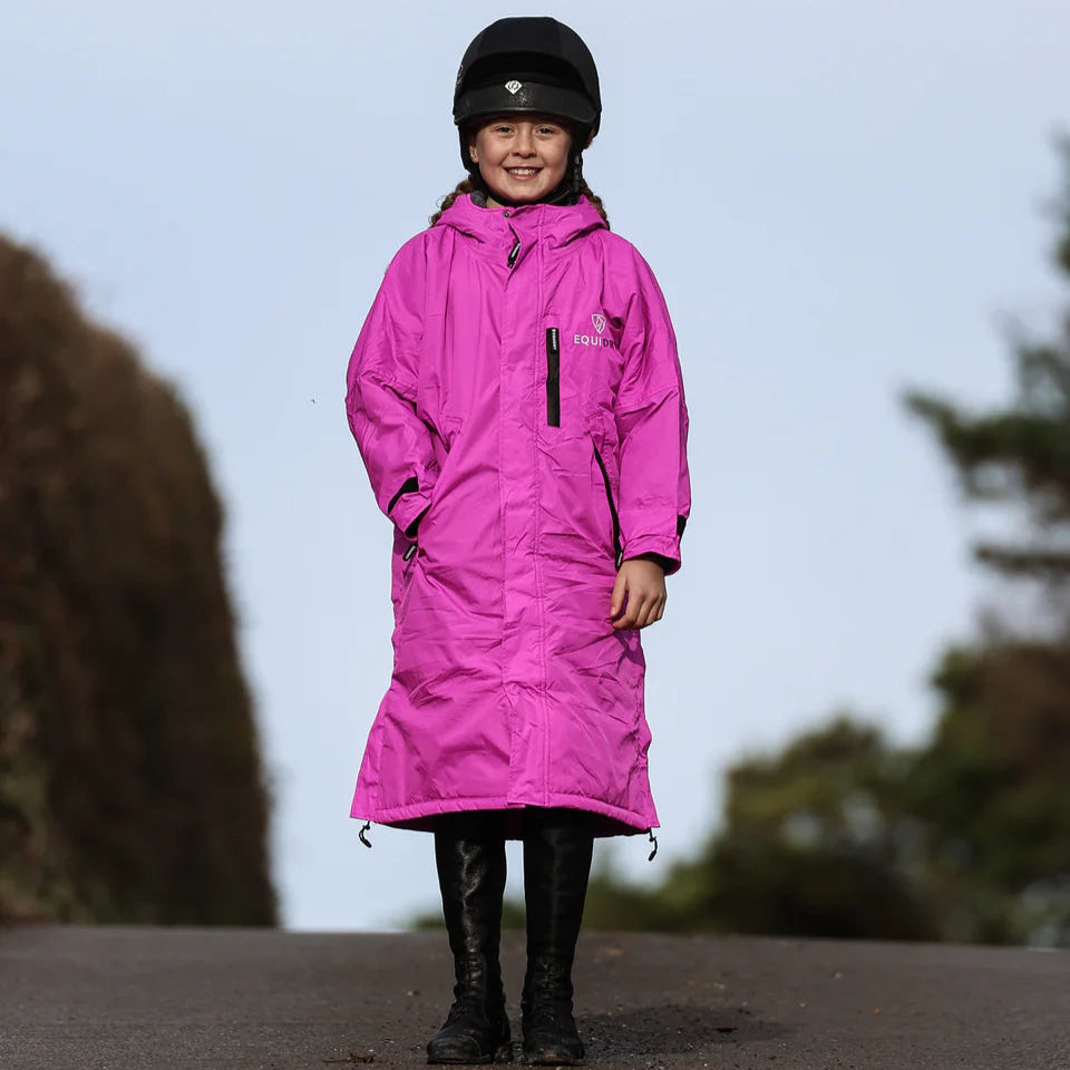 EQUIDRY Children's Thick Fleece Evolution #colour_fuchsia-pink