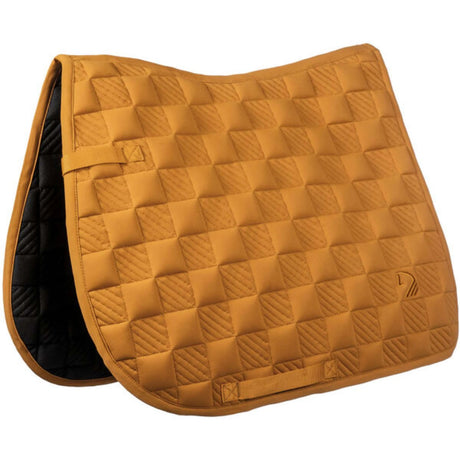 HKM Saddle Cloth -Arezzo Sporty- #colour_mustard
