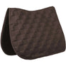 HKM Saddle Cloth -Arezzo Sporty- #colour_dark-brown