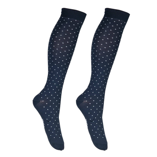 HKM Riding socks -Lucky- #colour_deep-blue