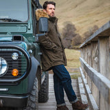 Hoggs of Fife Argyll II Jacket #colour_forest-green