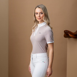 Alessandro Albanese Mira Short Sleeve Show Shirt #colour_oyster