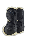 Stubben Hybrid Fleece Tendon Boots #colour_black