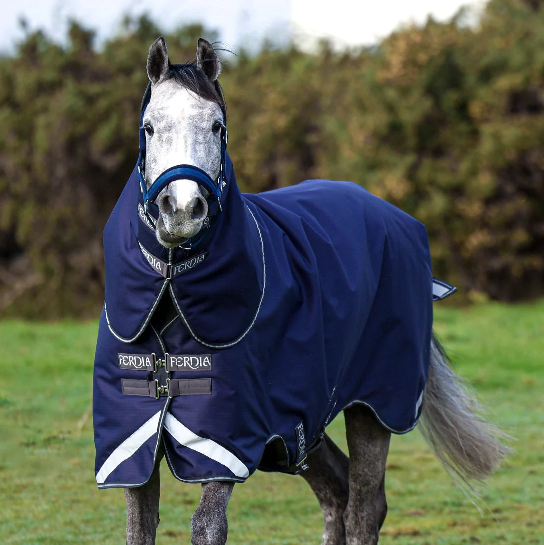 Ferdia Equine Chieftain 0g 1200D Ripstop Polyester Turnout Rug