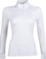 HKM Hunter Long Sleeve Competition Shirt #colour_white-white