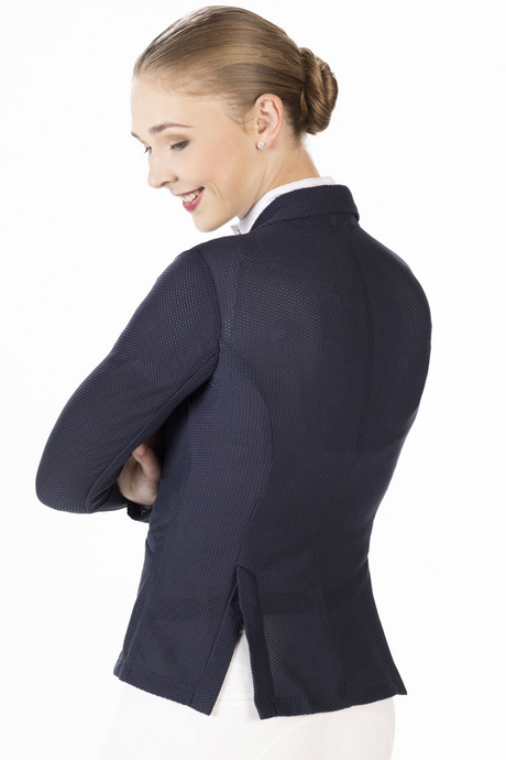 HKM Mesh Linda Competition Jacket #colour_deep-blue