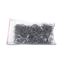 Waldhausen Good Quality Plaiting Bands #colour_black