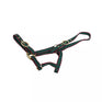 Mackey Equisential Nylon Headcollar #colour_green-burgandy