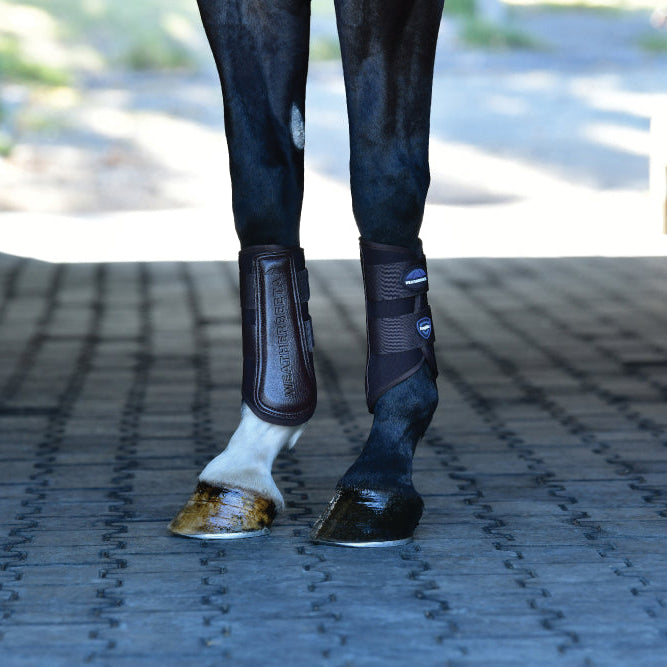 Weatherbeeta Tough-Tec Prime Brushing Boots #colour_brown-brown