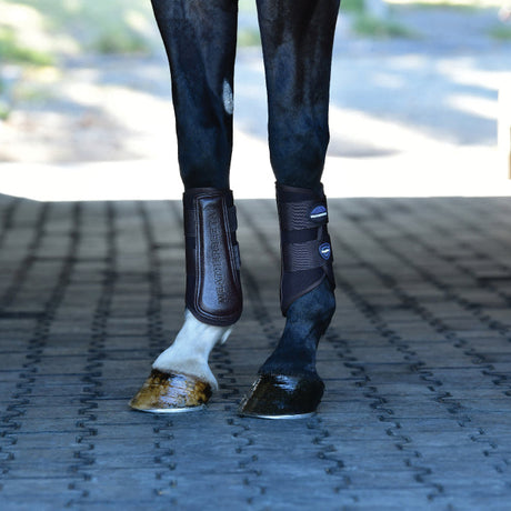 Weatherbeeta Tough-Tec Prime Brushing Boots #colour_brown-brown
