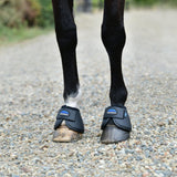 Weatherbeeta Tough-Tec Anatomical Bell Boots #colour_black