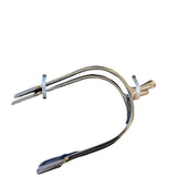Mountain Horse Jubilé Spurs #colour_stainless-steel