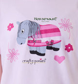 Horseware Ireland Children's Crafty Pony T-Shirt #colour_pink