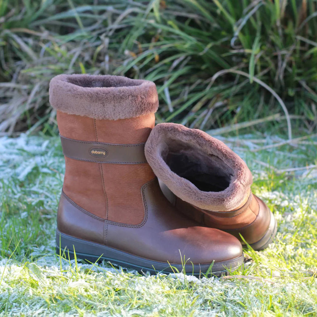 Dubarry Unisex Foxrock Country Boots #colour_walnut