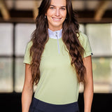 Mountain Horse Lily Top #colour_green