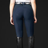 Mountain Horse Marilyn Flex 3/4 Grip Breeches #colour_navy