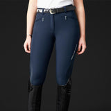 Mountain Horse Marilyn Flex 3/4 Grip Breeches #colour_navy