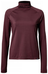 Mountain Horse Kelly Turtle Top #colour_dark-ruby red