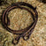 Mackey Classic One Sided Rubber Grip Reins #colour_brown