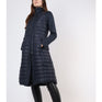 Montar Long Emma Hybrid Jacket #colour_navy