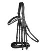 Waldhausen X-Line Supersoft Double Bridle #colour_black