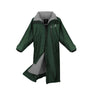 EQUIDRY Women's Thick Fleece Evolution Stowaway Hood #colour_black-forest-green-grey