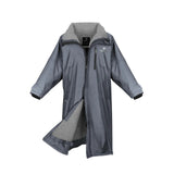 EQUIDRY Women's Thick Fleece Evolution Stowaway Hood #colour_grey-grey