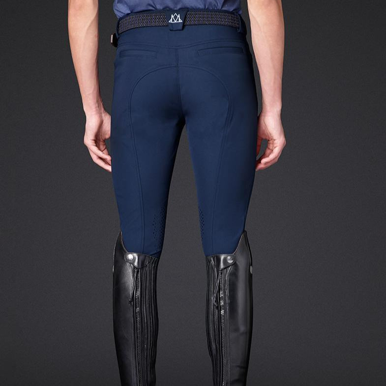 Mountain Horse Robin Men's Knee Grip Breeches #colour_navy