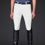 Mountain Horse Robin Men's Knee Grip Breeches #colour_white