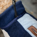 Horseware Ireland Newmarket Dog Fleece #colour_whitney-navy