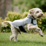 Horseware Ireland Newmarket Dog Fleece #colour_whitney-charcoal