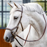 Horseware Micklem Deluxe Competition Bridle #colour_dark-havana