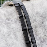 Horseware Ireland Jumper Reins with Stoppers #colour_black